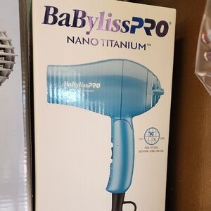BaBylissPRO Nano Titanium Blue Hair Dryer